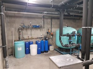 Centrale de traitement de l'eau de process chez Elydan